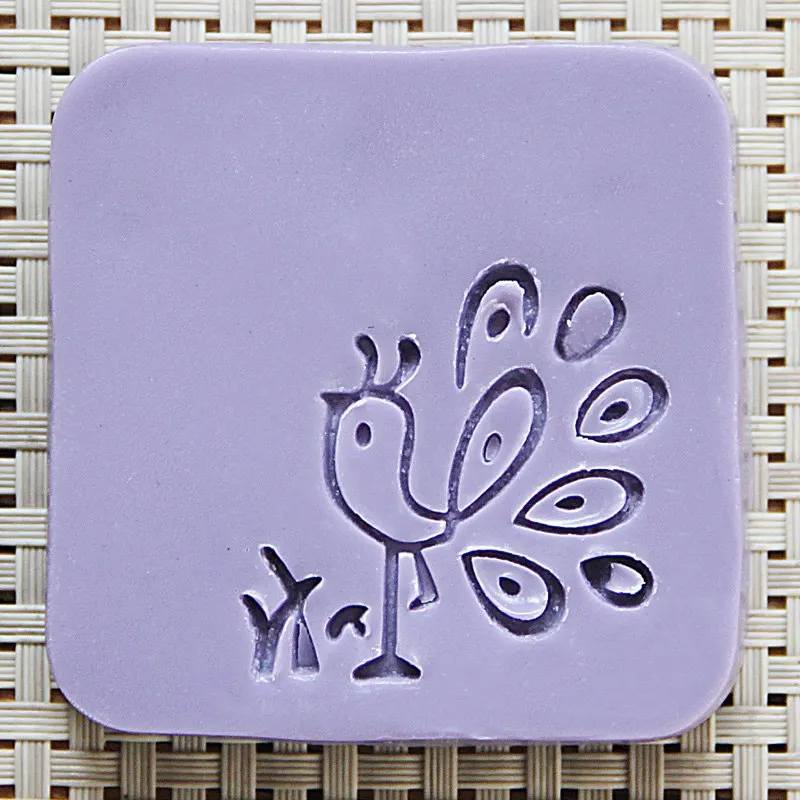 0181(4x4cm) Мыло печать штамп натуральный ручной работы Diy акриловые формы, мини мульти узоры органического стекла - Цвет: 0181(4x4cm)