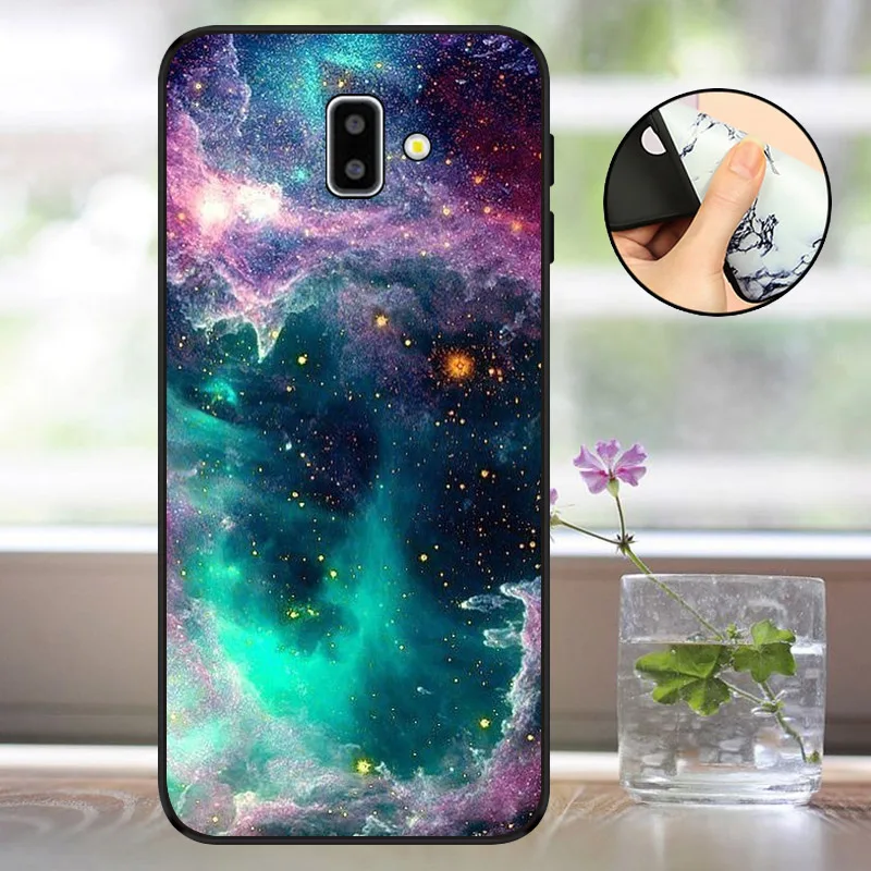 Для samsung Galaxy J6 чехол силиконовый J600 J600F мягкий матовый для samsung J6 J6Plus чехол для samsung J6 Plus J610F чехол