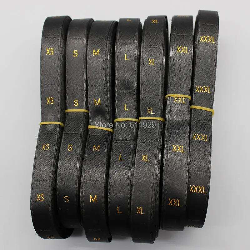 Бесплатная доставка 500 шт/партия в наличии черный атласный ярлык с золотым