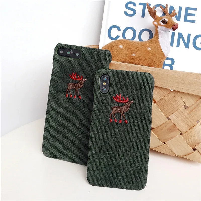 Теплый тканевый чехол для iPhone 6 для телефона 6 S 7 8 Plus X чехол 3D милый овечий Пингвин Тедди собака Жесткий Чехол для iPhone X XR XS MAX
