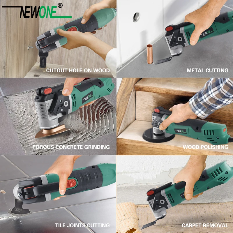 NEWONE Осциллирующий Мульти инструмент электрическая пила Renovator Инструмент