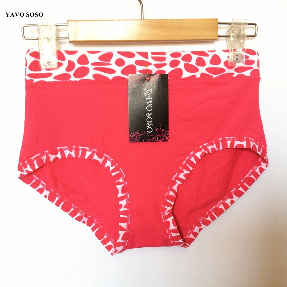 2 шт./лот нижнее белье YAVO SOSO с узором из бамбука большие размеры 6XL|woman briefs|women