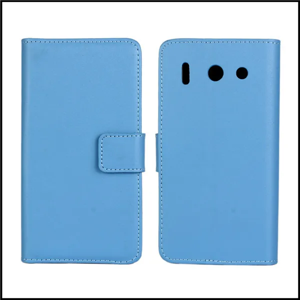 Чехол для huawei Ascend G510, чехол-бумажник, флип-книжка, кожаный чехол, кошелек для мобильного телефона, Fundas, Coque, для huawei G510, Capinha Etui - Цвет: Небесно-голубой