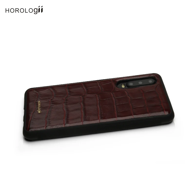 Роскошный итальянский кожаный чехол horology с именем для Huawei P40 PRO мобильного