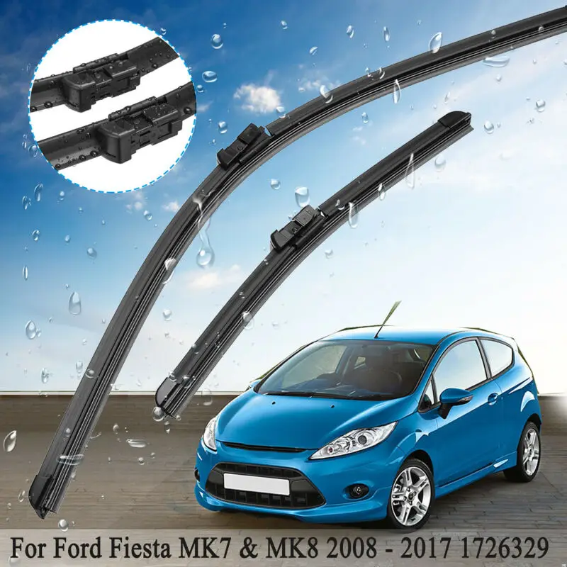 2 шт. 25 pollici 14 2008 2017 & Fit MK7 лезвия лобового стекла MK8 пара окон Ford