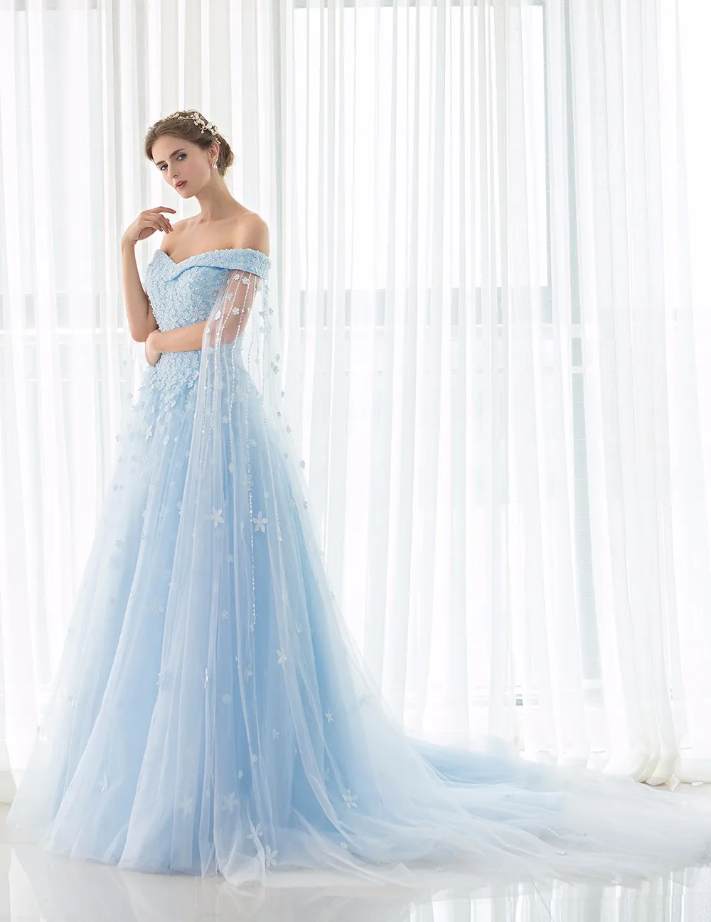 Великолепное платье без бретелек с юбкой годе|bridal gown|detachable wedding dresswedding dresses luxury |