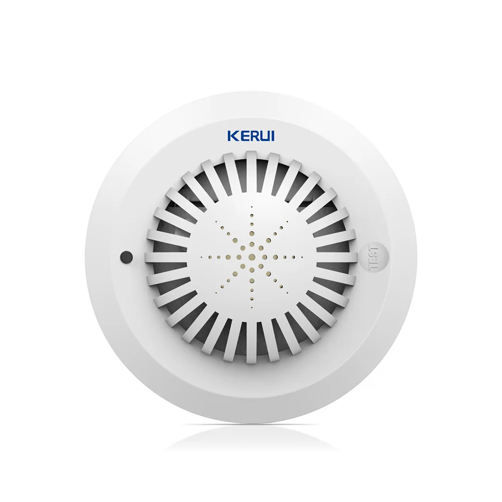 KERUI SD03 высокочувствительные голосовые подсказки низкий уровень заряда батареи напоминают пожарный детектор дыма/датчик связи с Kerui домашней сигнализации
