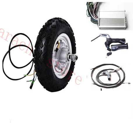 Электродвигатель для ступицы колеса электродвигатель 10 дюймов 800 Вт 48 В | Спорт и