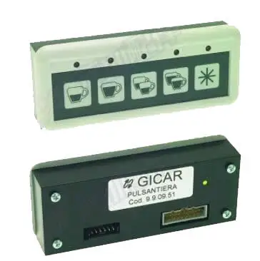 Панель кнопок для кофемашины Expobar/Reneka 5