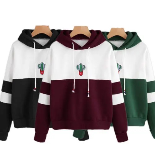 

Women Casual Hoodies Sweatshirt Ladies Hooded Pullover Print Long Sleeve Tops Sweatshirts