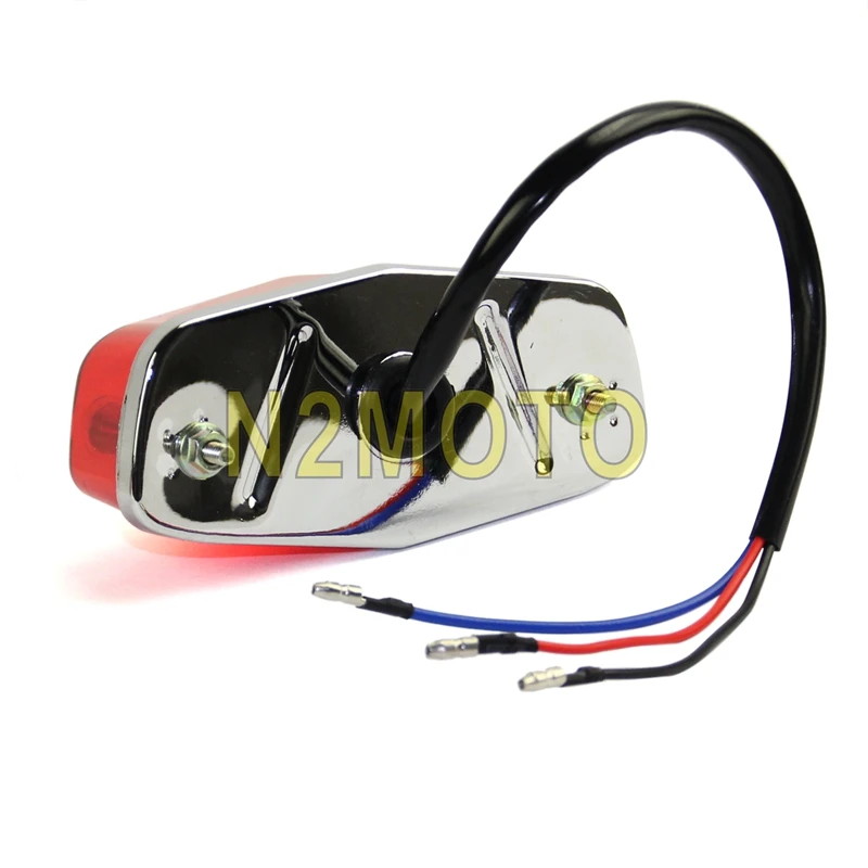 Мотоцикл 12 В LED Emark Lucas 564 стиль задний фонарь тормоза универсальный для BSA Bonneville Cafe