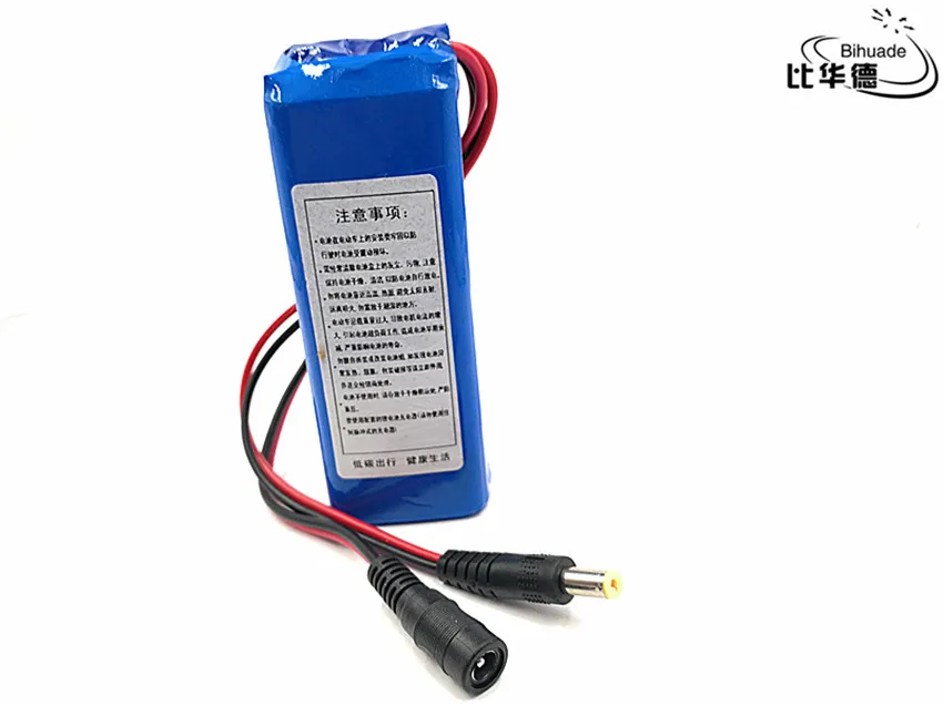 

1pcs/lot 12V 3000mah lithium battery Rechargeable DC battery polymer batteria For monitor motor LED light outdoor spare Battery