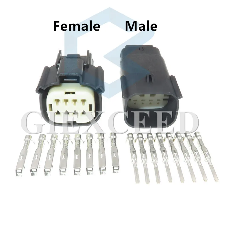8 Pin 33472 0801 33482 4801 Автомобильный Электрический головной светильник розетка Кабель