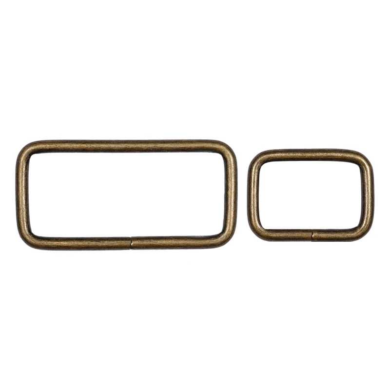 Металлический квадратный ремень с кольцами для одежды 100 шт. ручная работа