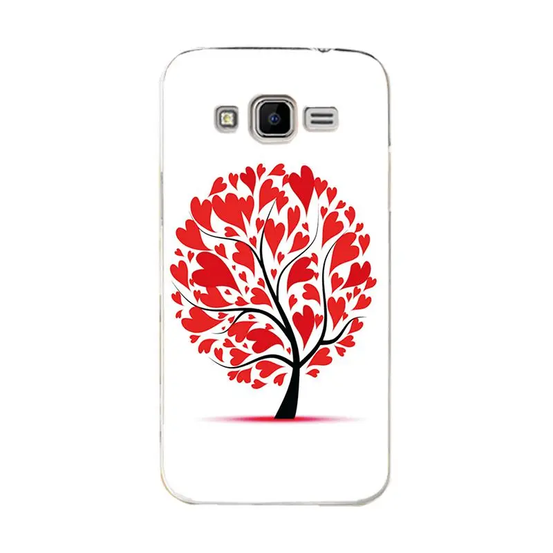 W85 Love Heart Capa For Samsung Galaxy Core Prime G3608 Cases Cover G360 G3606 G3608 G3609 G361F G360H G360F G361H Star Phone Bags - Цвет: W85