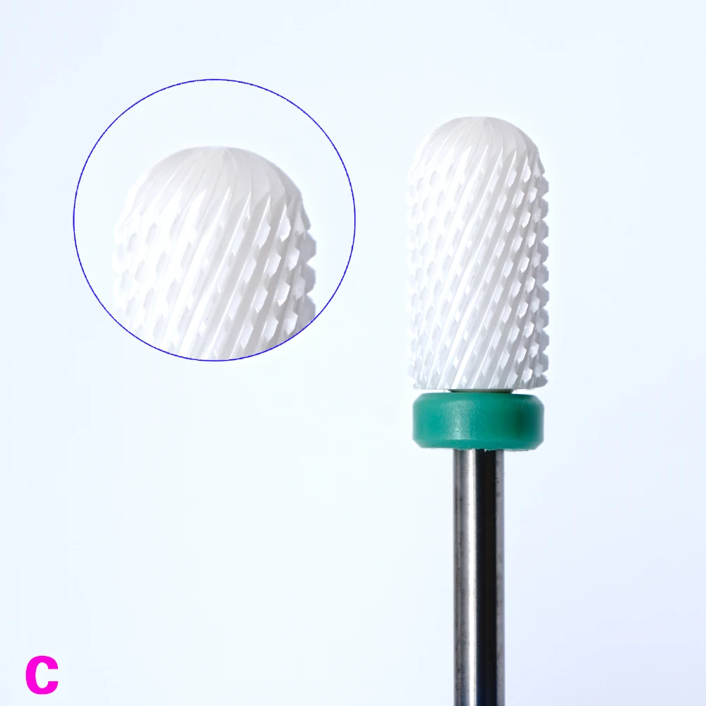 Керамический Бур для ногтей 3/32 &quotвращающаяся фреза насадки маникюра