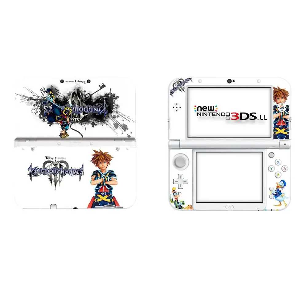 Виниловый чехол Game Kingdom с сердечками наклейка для кожи новых 3DS XL LL скинов 3DSLL