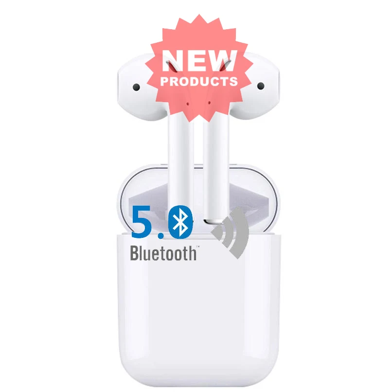 SmoPods 2nd Gen TWS Smart Sensor Bluetooth 5.0 Стерео Подарочные Наушники Привет Fi Музыка Pop Up С Siri для