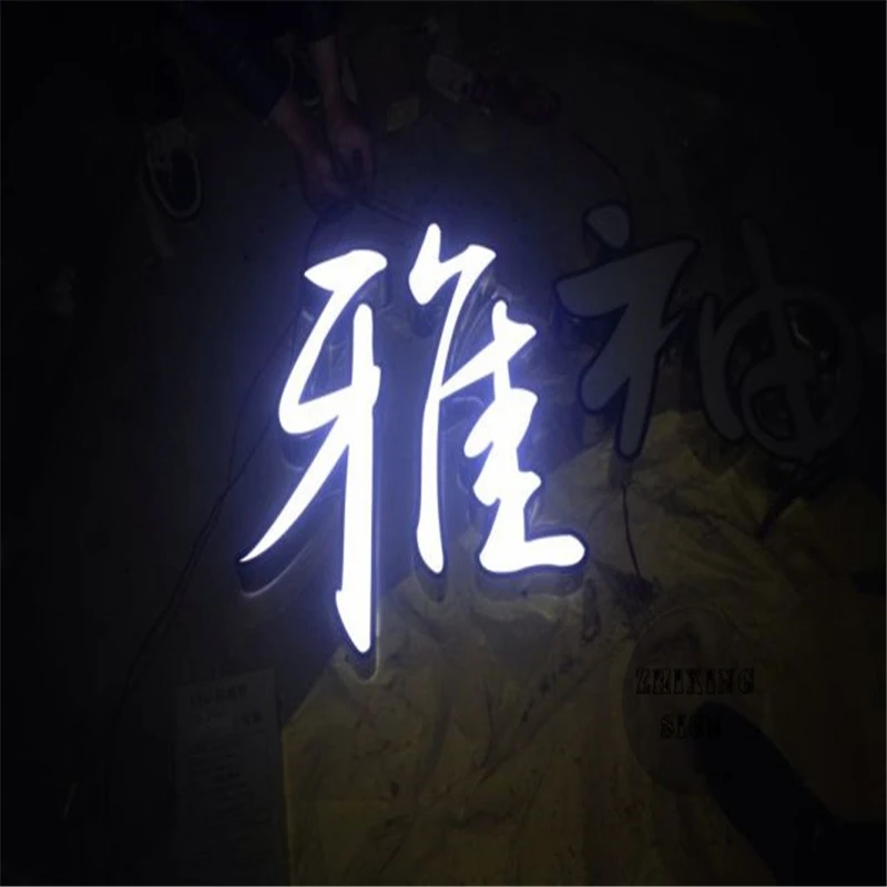 

Factoy Outlet Outdoor Newest waterproof acrylic LED channel letters advertising signs