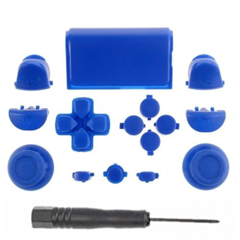 IVYUEEN полный набор кнопок мод для sony playstation Dualshock 4 PS4 контроллер R2 L2 R1 L1 триггерные кнопки аксессуары для игр