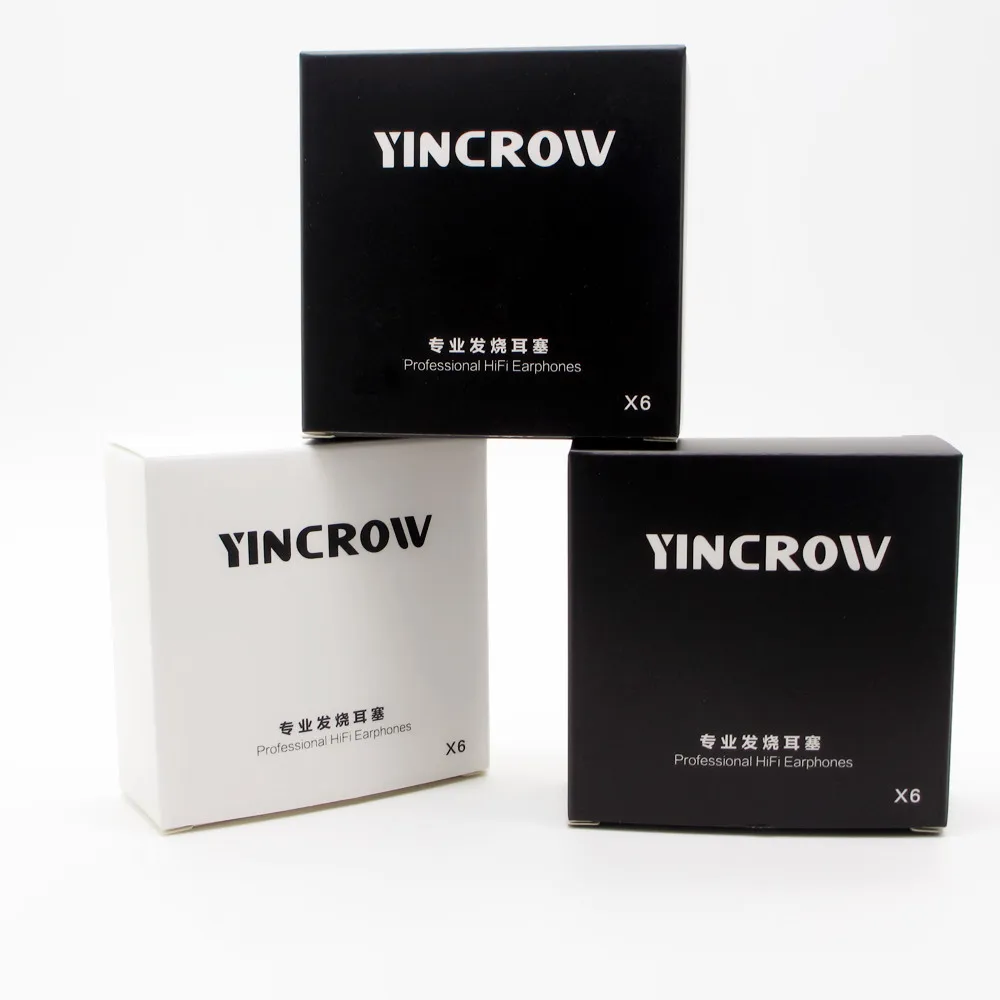 Оригинальные наушники вкладыши YINCROW X6 3 5 мм с плоской головкой профессиональные Hi
