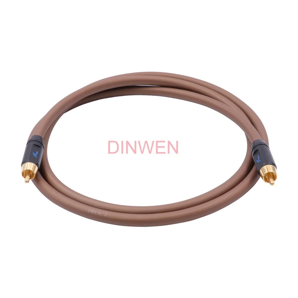 Кабель MPS 5N 99.9997% OFC 2 RCA на 24K позолоченный штекер Hifi аудио домашний кинотеатр тв CD DVD