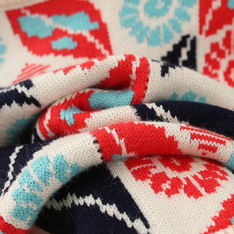 OMCHION Корейский Свитер оверсайз 2018 зимний Повседневный пуловер с