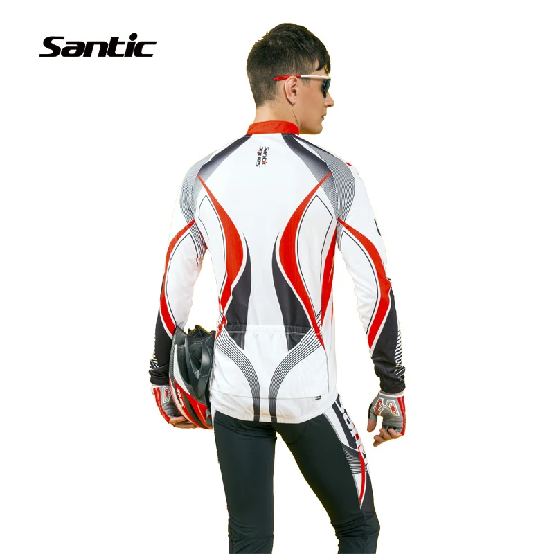 Santic MTB велосипед с длинным рукавом устанавливает велоспорт ciclismo ropa человек