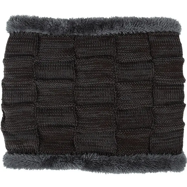 Зимняя Лыжная Шапочка-шарф Skullies Beanies мягкая теплая мешковатая шапка маска Gorros Зимние головные уборы для мужчин и женщин вязаная шапка