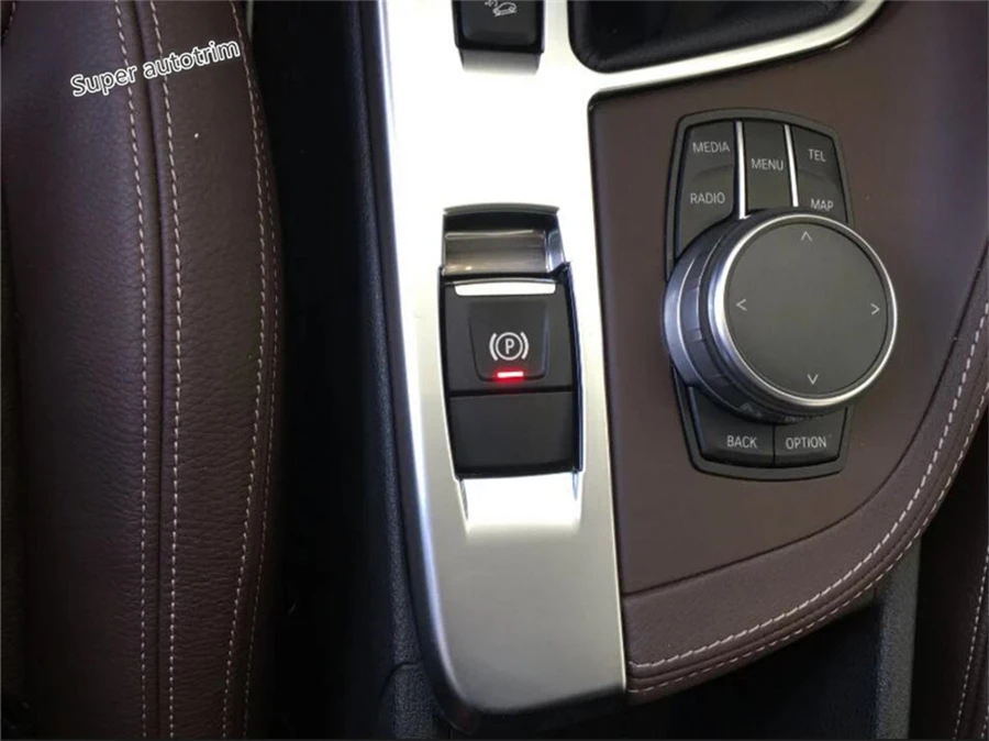 Аксессуары Lapetus для салона коробка передач панель накладка ABS подходит BMW X1 F48 2016