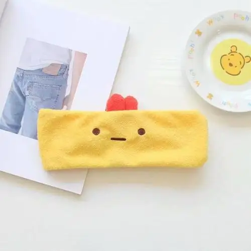 yellow 1 шт. Мультфильм Япония Sanx Сумико гураши плюшевые ободки для волос повязка для девочки дети широкая лента для волос аксессуары - Цвет: yellow