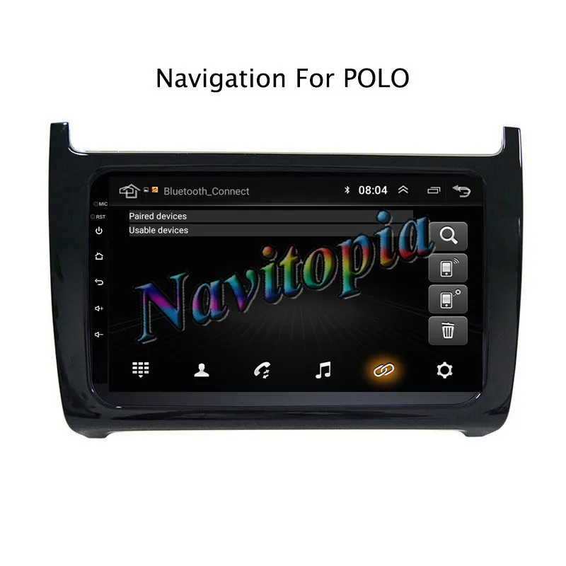 9 &quot2.5D Android 8 1 автомобильный DVD gps плеер для VW Polo 2011 2018 Автомагнитола стерео