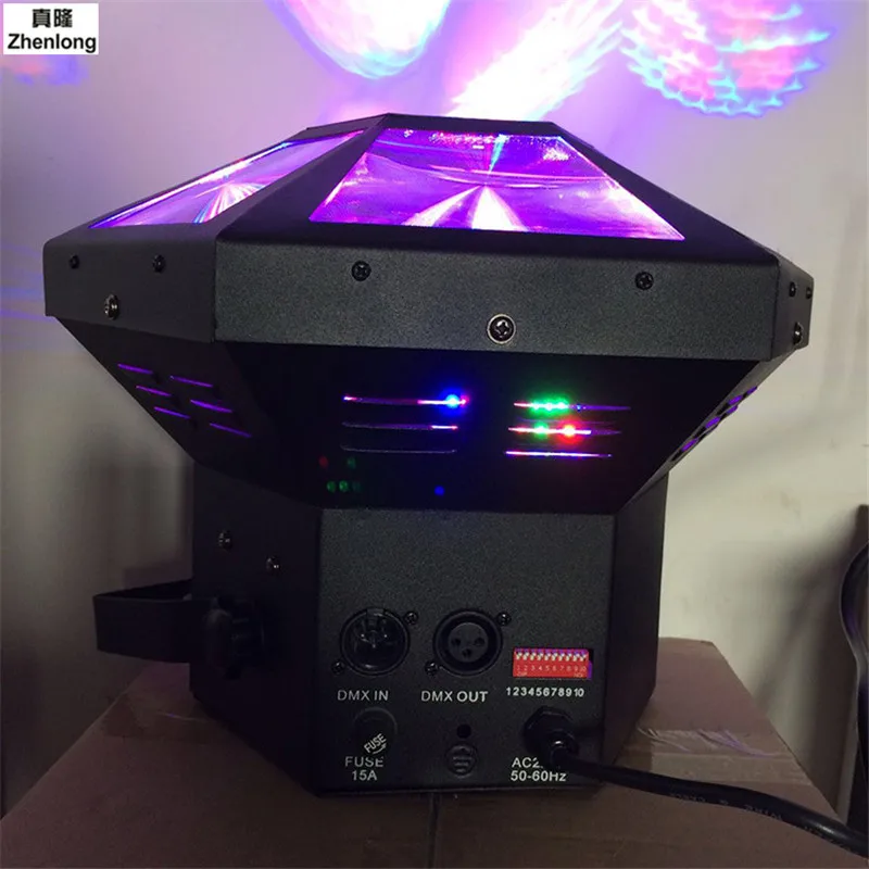 RGB 30 Вт Светодиодная сценическая лампа DMX512 эффект светильник DJ КТВ диско лазерный