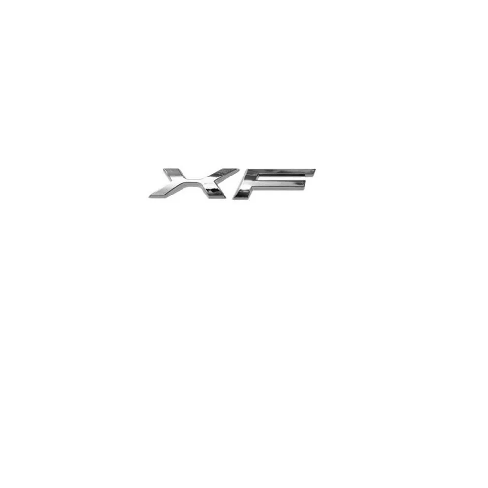 

Chrome " X F " Letters Words Car LOGO Trunk Rear Badge Emblem Emblems Decal Sticker for XF