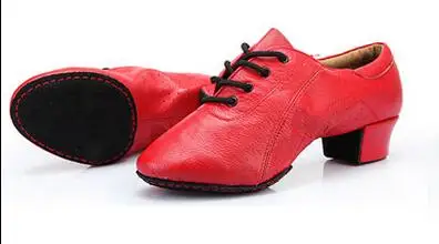 Кроссовки для латинских танцев Женская кожаная обувь девочек Детская с мягкой