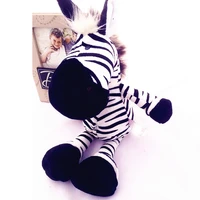 zebra animal dolls 2535cm cartoon plush toyschildren soft pp cotton kids as birthday christmas gift