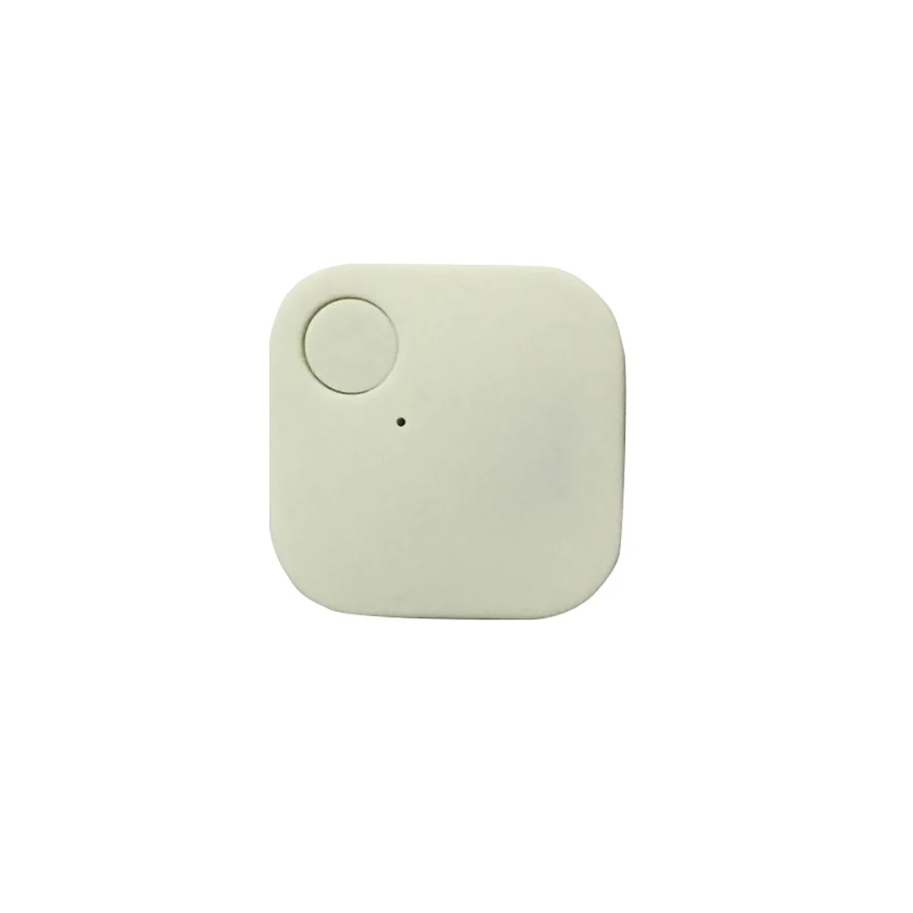 White 4 цвета Suqare gps трекер Домашние животные Дети бумажник ключи сигнализации локатор в реальном времени устройство поиска для собак кошек домашних животных пальцевое оборудование - Цвет: White
