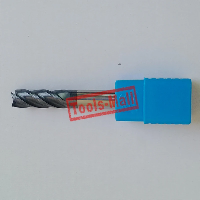 

10mm D10*25*D10*75 4 Flutes HRC45 Flat Square End mills Milling cutters CNC Spiral Router bits carbide cutter CNC tools