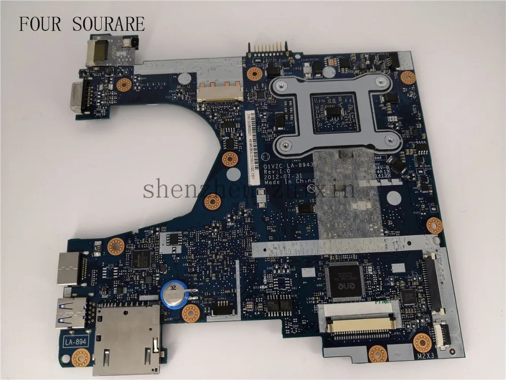 Четыре sourare для acer aspire V5-131 V5-171 Материнская плата ноутбука I3-2377M процессор NBM3A1100J LA-8943P материнская плата тест хорошо