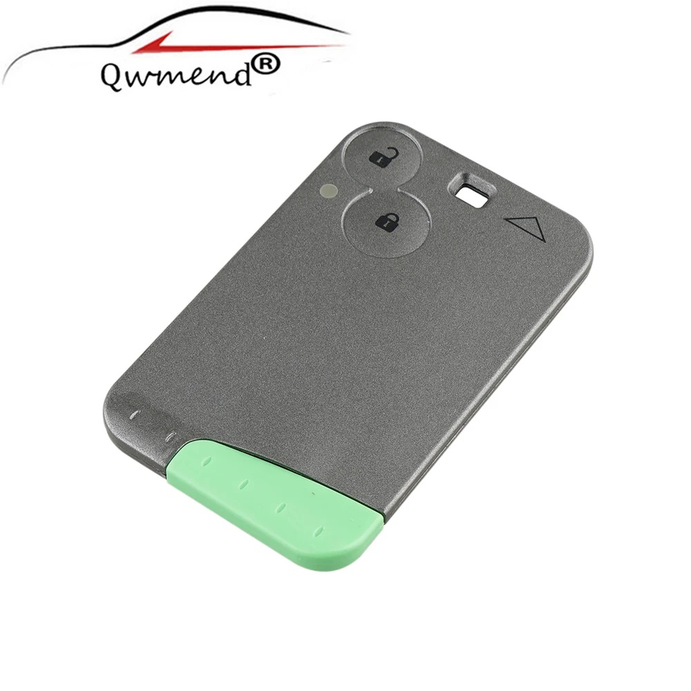 Замена 2 кнопки дистанционного ключа карты оболочки чехол смарт ключ для RENAULT Laguna