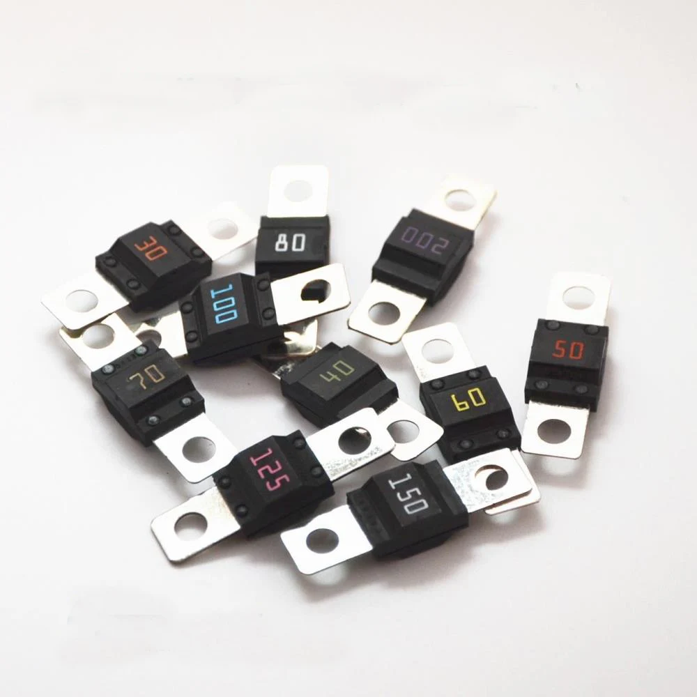 

20 штук смешанные littelfuse 498 миди серии, без рамки, с изображением маленькой машины предохранитель болт предохранителей автомобиля 30A 40A 50A 60A 70A 80A 100A 125A 150A 200A автоматический предохранитель