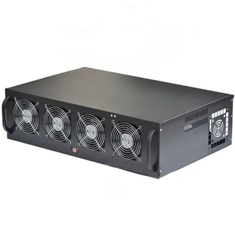 Чехол для майнинга Ethereum usb miner rig frame No transfer card B250 BTC компьютерный чехол 8 Видеокарта