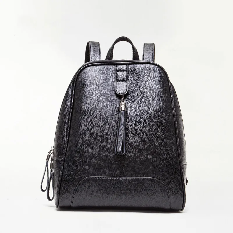 Дизайнерские женские черные рюкзаки из искусственной кожи женский рюкзак