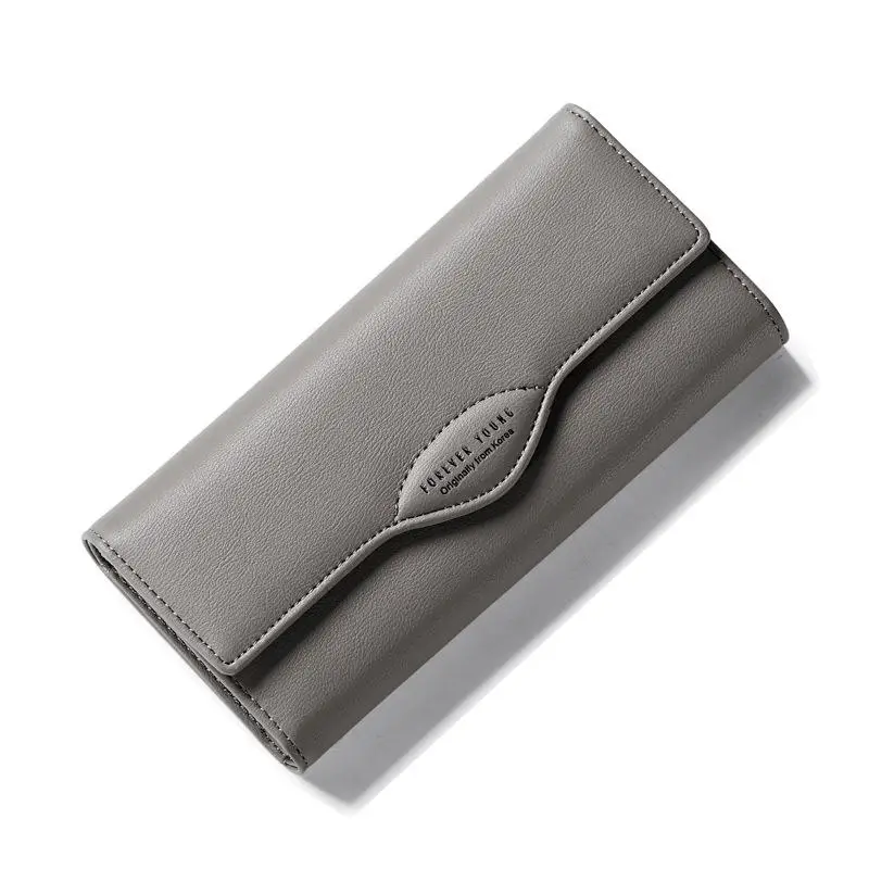 Weichen/длинный женский кошелек простой из искусственной кожи клатч для отдыха