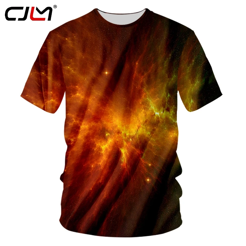 Мужская футболка с круглым вырезом CJLM хит продаж летняя 3D принтом цветная
