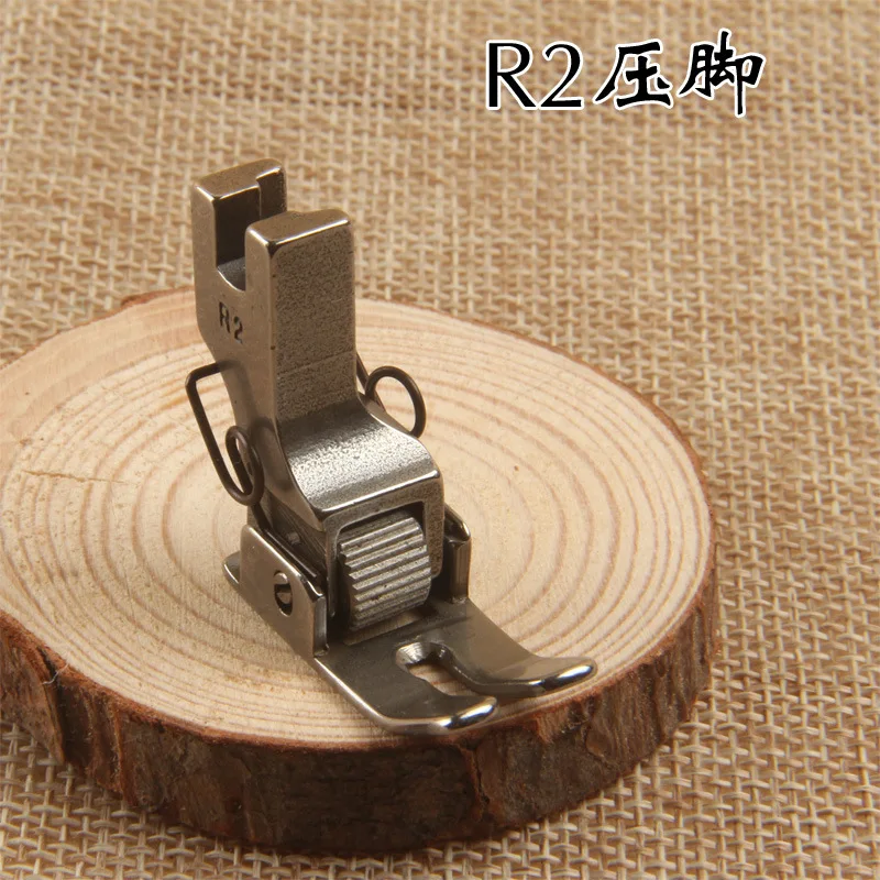 

2PCS machine parts R2 roller presser foot all steel flat car wheel presser foot high-grade all steel presser feet
