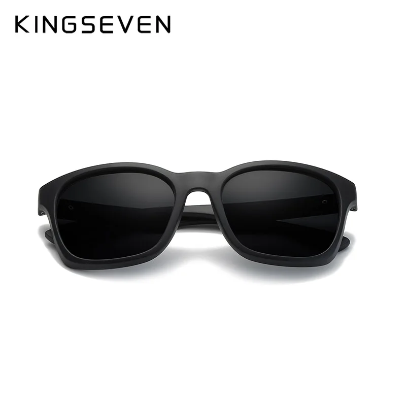Солнцезащитные очки KINGSEVEN Классические модные поляризационные черные мужские