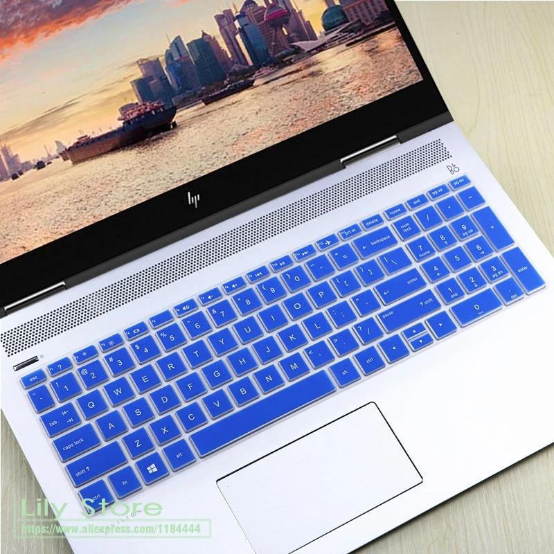 15 15,6 дюймов Клавиатура для ноутбука Защитная крышка для hp Spectre x360 15,6 15-ch011nr 15-ch004na(с номером зоны