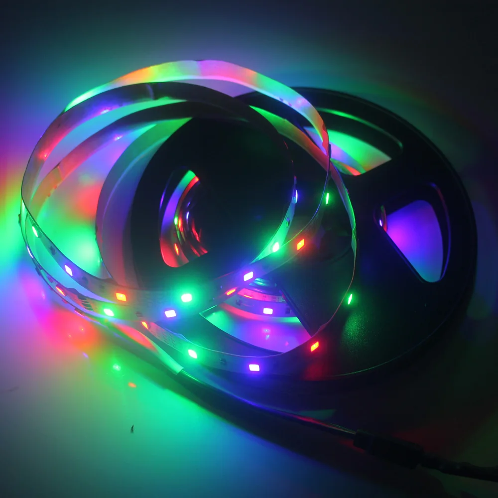 Светодиодная ленсветильник RGB 2835 3528 SMD HD TV подсветсветильник экрана настольного