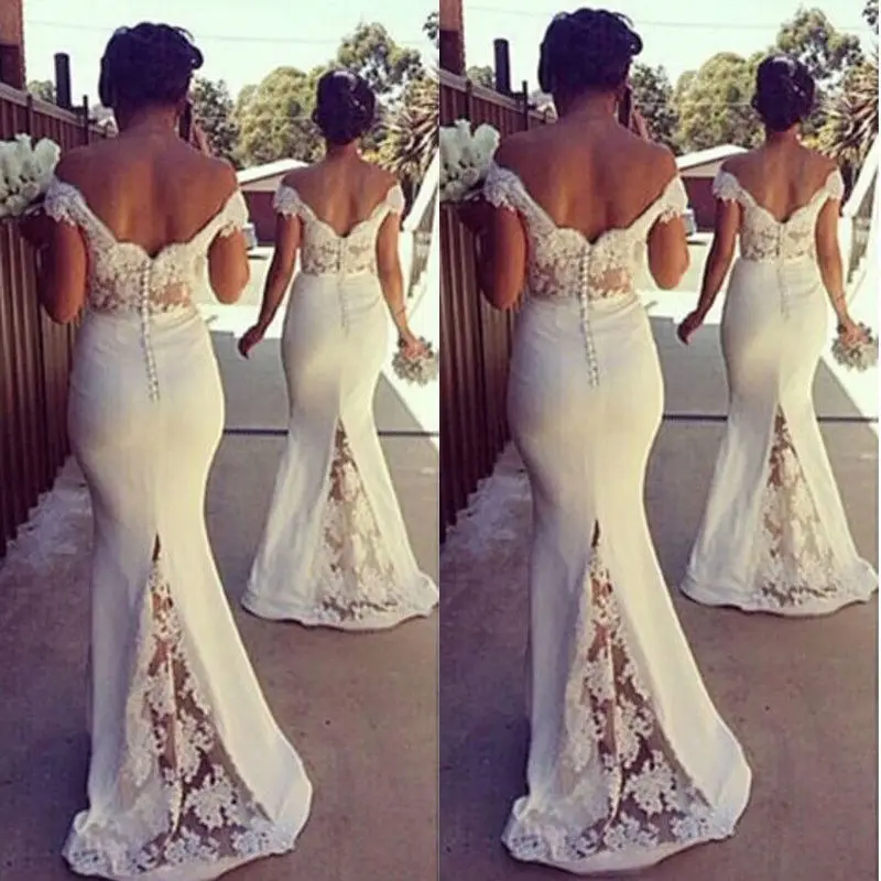 2018 Новое модное официальное вечернее платье Женская одежда с открытыми плечами